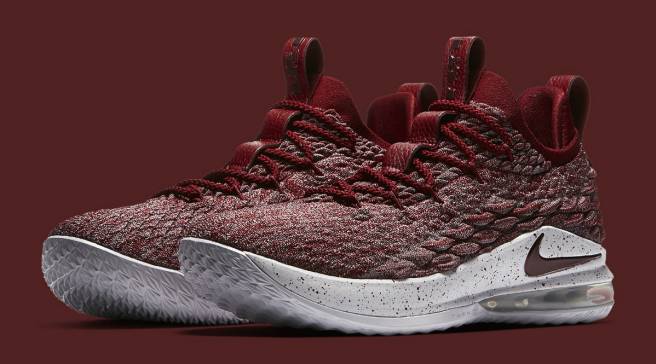 nike lebron xv low red