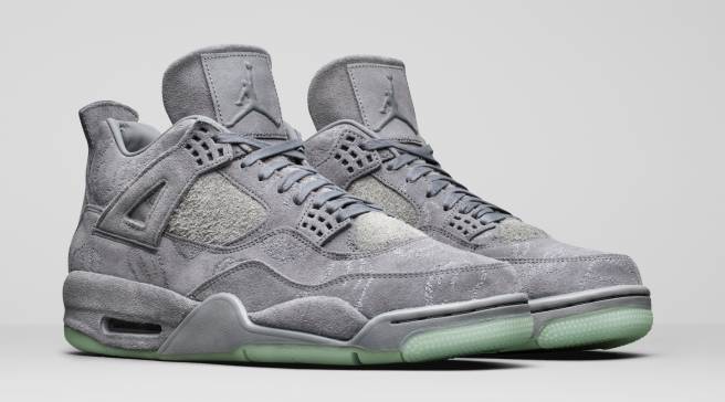 air jordan 4 retro kaws cool grey