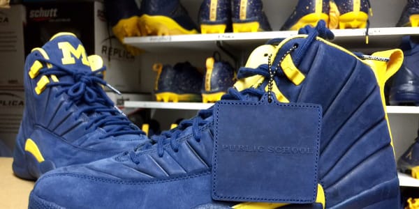 michigan jordan 12