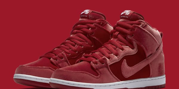 Red Velvet Nike SB Dunk High | Sole Collector