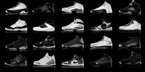 every number jordan shoes