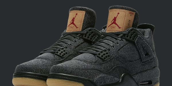 Levi's x Air Jordan 4 Black Release Date | Sole Collector