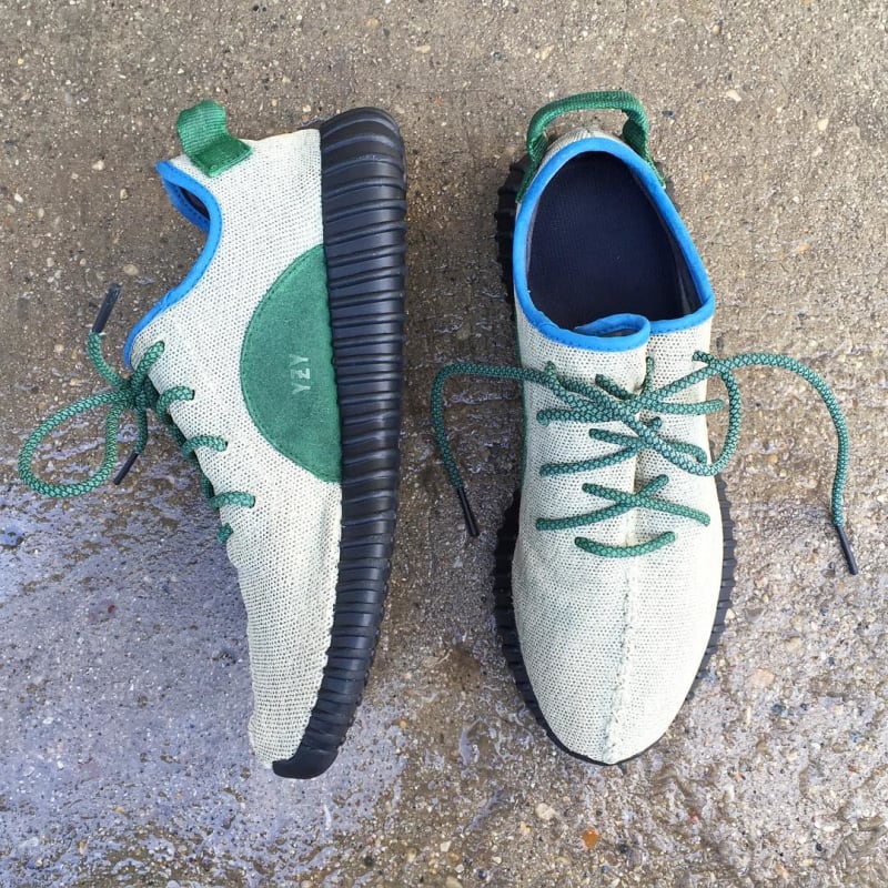 Official Images Of The adidas Yeezy Boost 350 V2 Green Kicks On Fire
