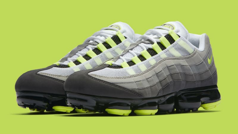 Nike Air Max 95 Black Volt Medium Ash Dark Pewter