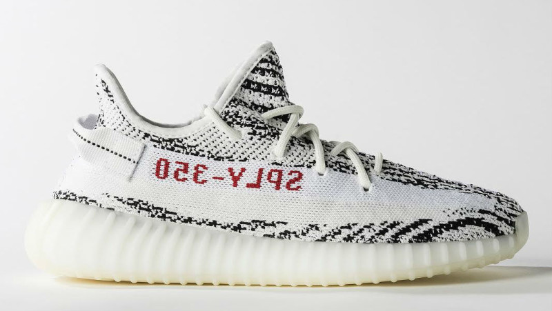 Image result for zebra yeezy