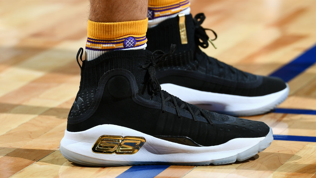 Lonzo Ball  Under Armour Stephen Curry 4  Nets in 