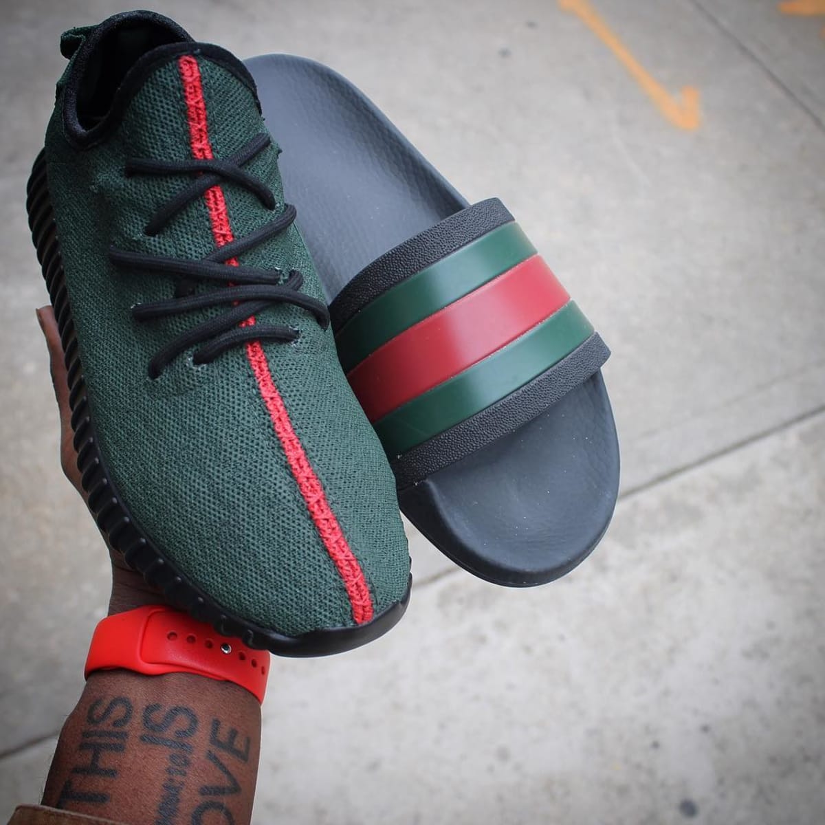 yeezy boost x gucci