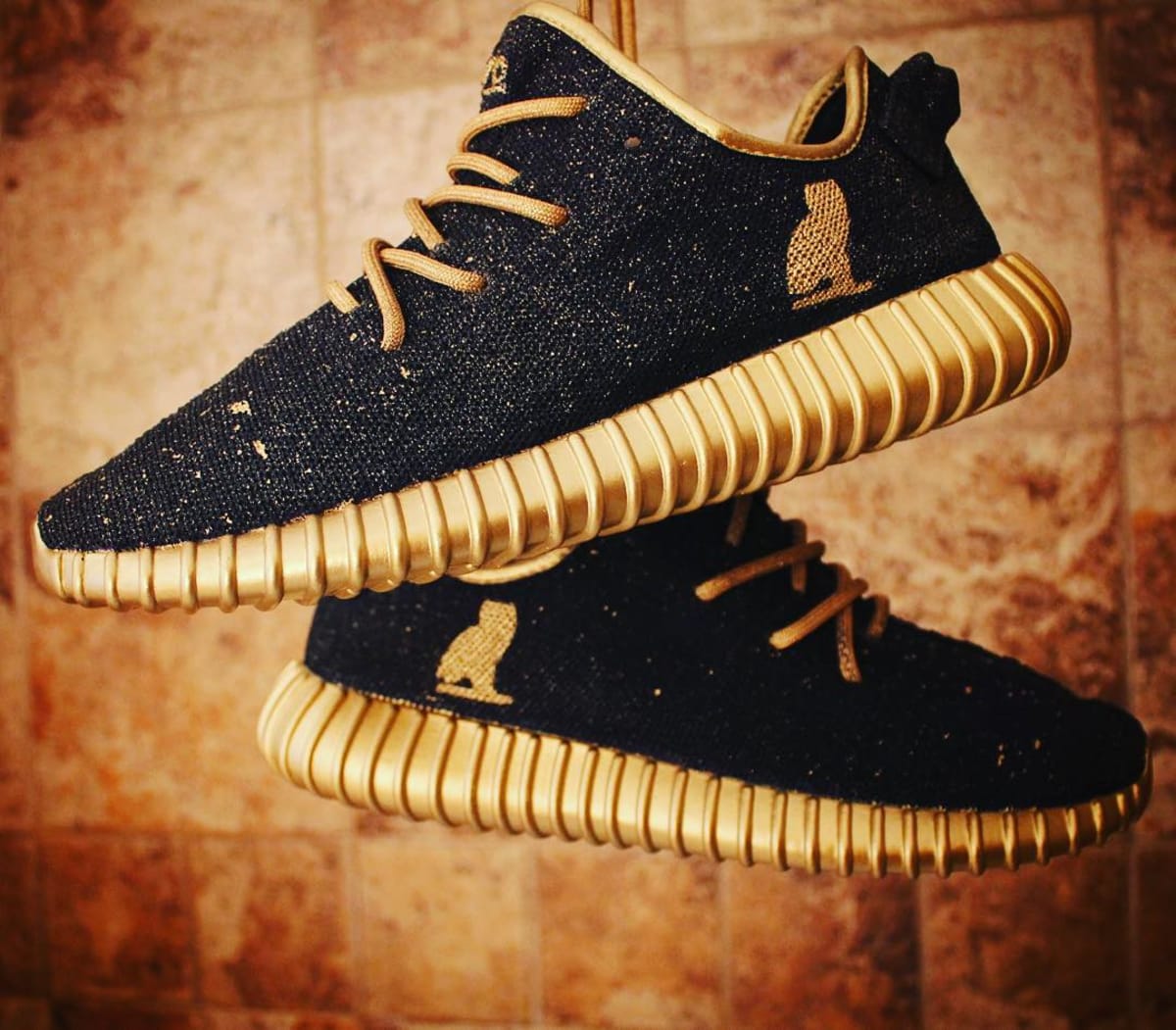 adidas Yeezy 350 Boost OVO Custom by Hippie Neal - adidas Yeezy 350 ...