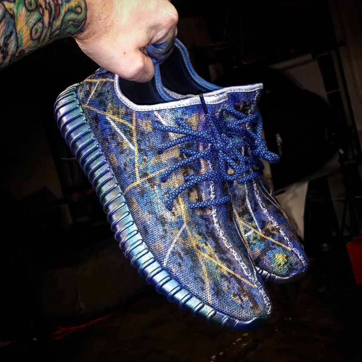 custom yeezy shoes
