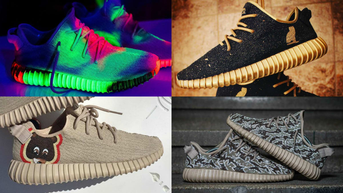 custom yeezy shoes