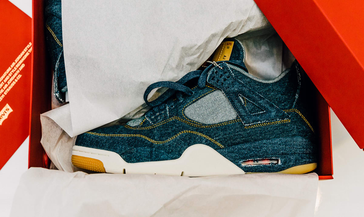 Where to Buy Levis Air Jordan 4 | Sole Collector