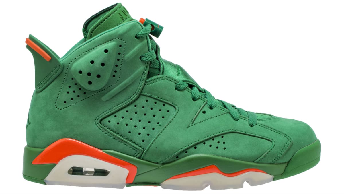 all green jordan 6