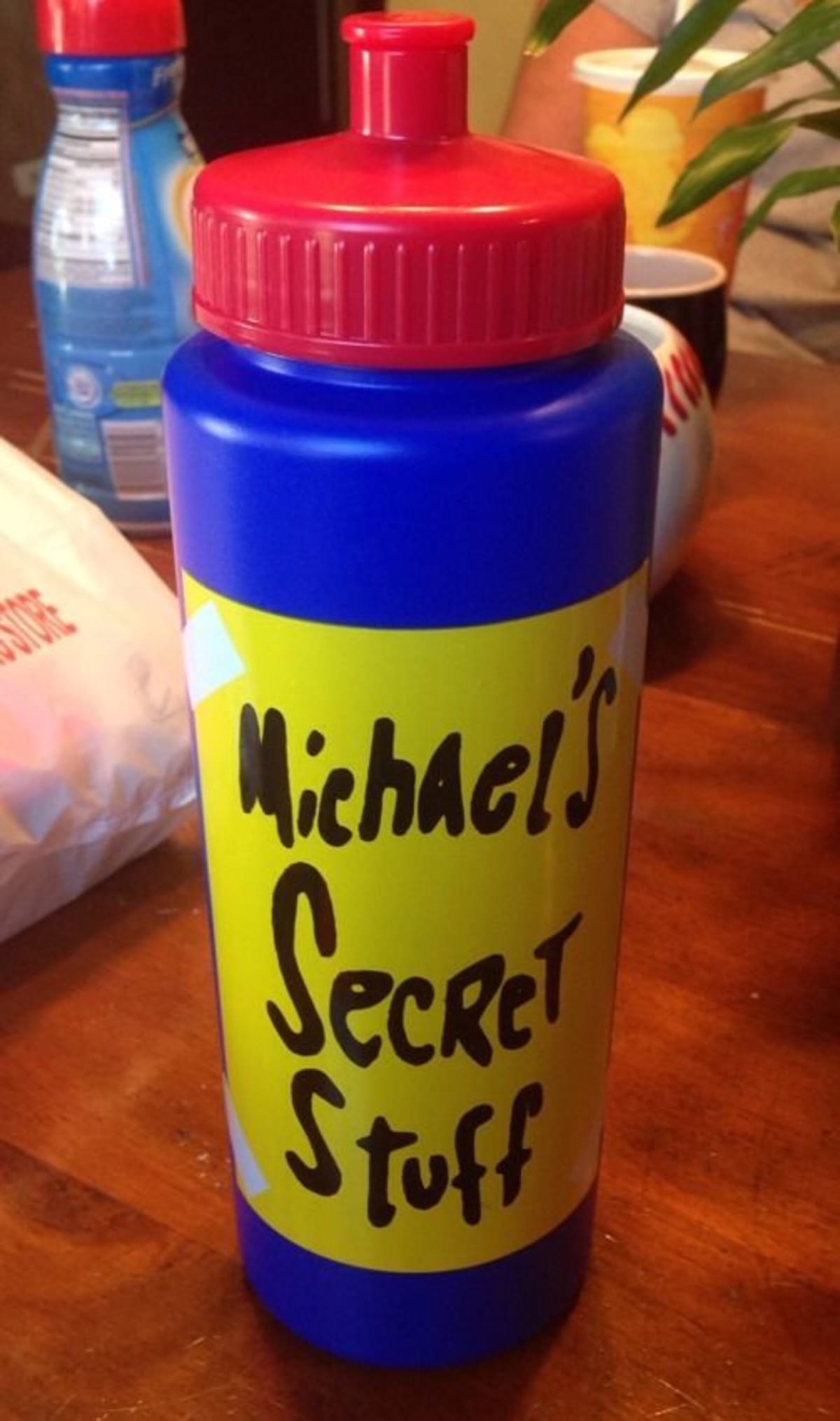 Space Jam Michael’s Secret Stuff Water Bottle