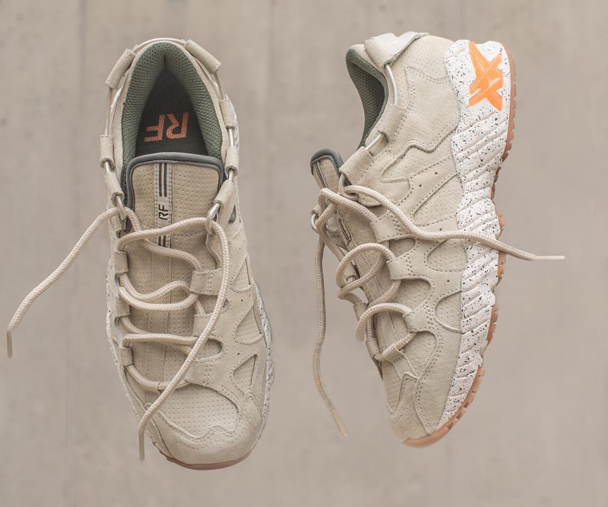 asics gel mai ronnie fieg salmon