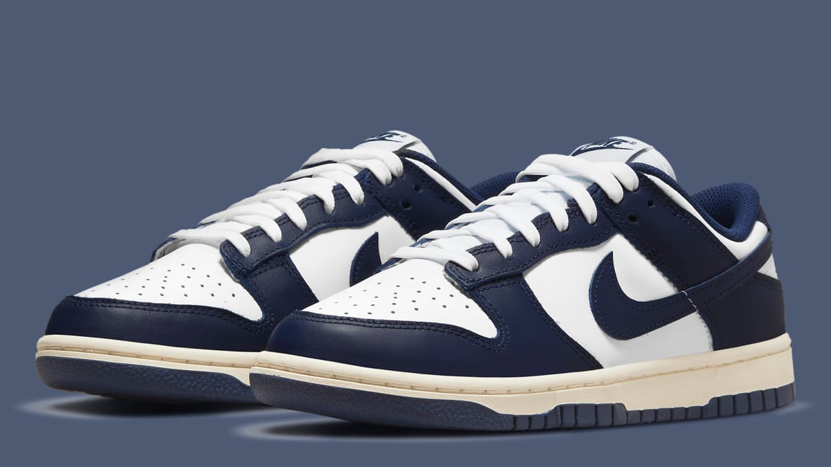 dark blue jordan dunks