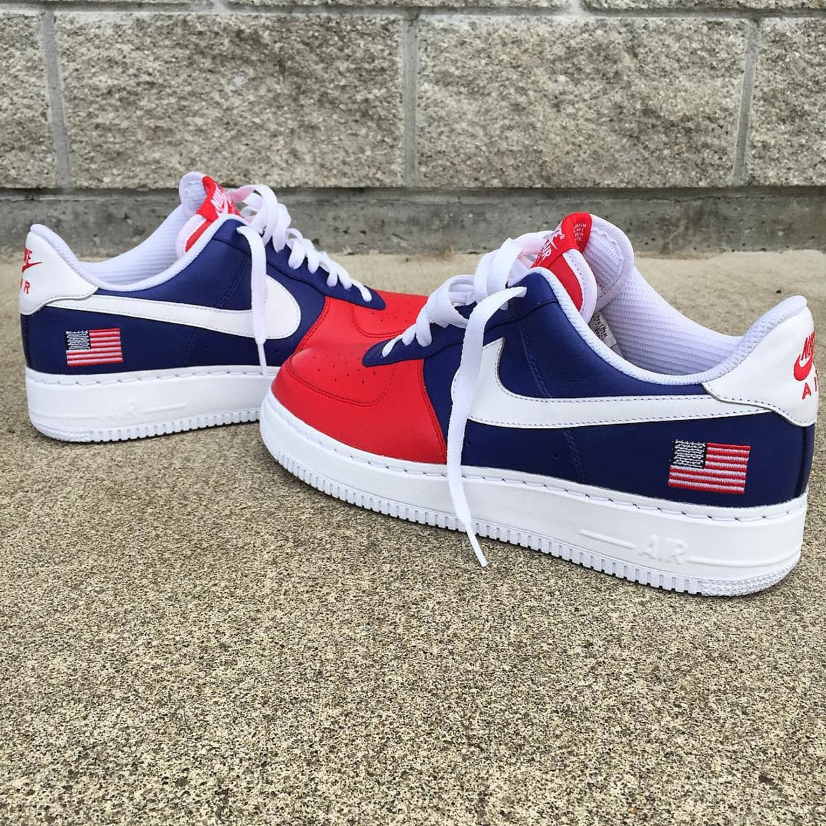 NIKEiD Air Force 1 Low USA - NIKEiD Nike By You USA Designs | Sole