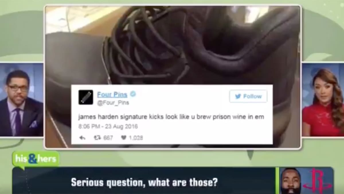 james harden shoes roast