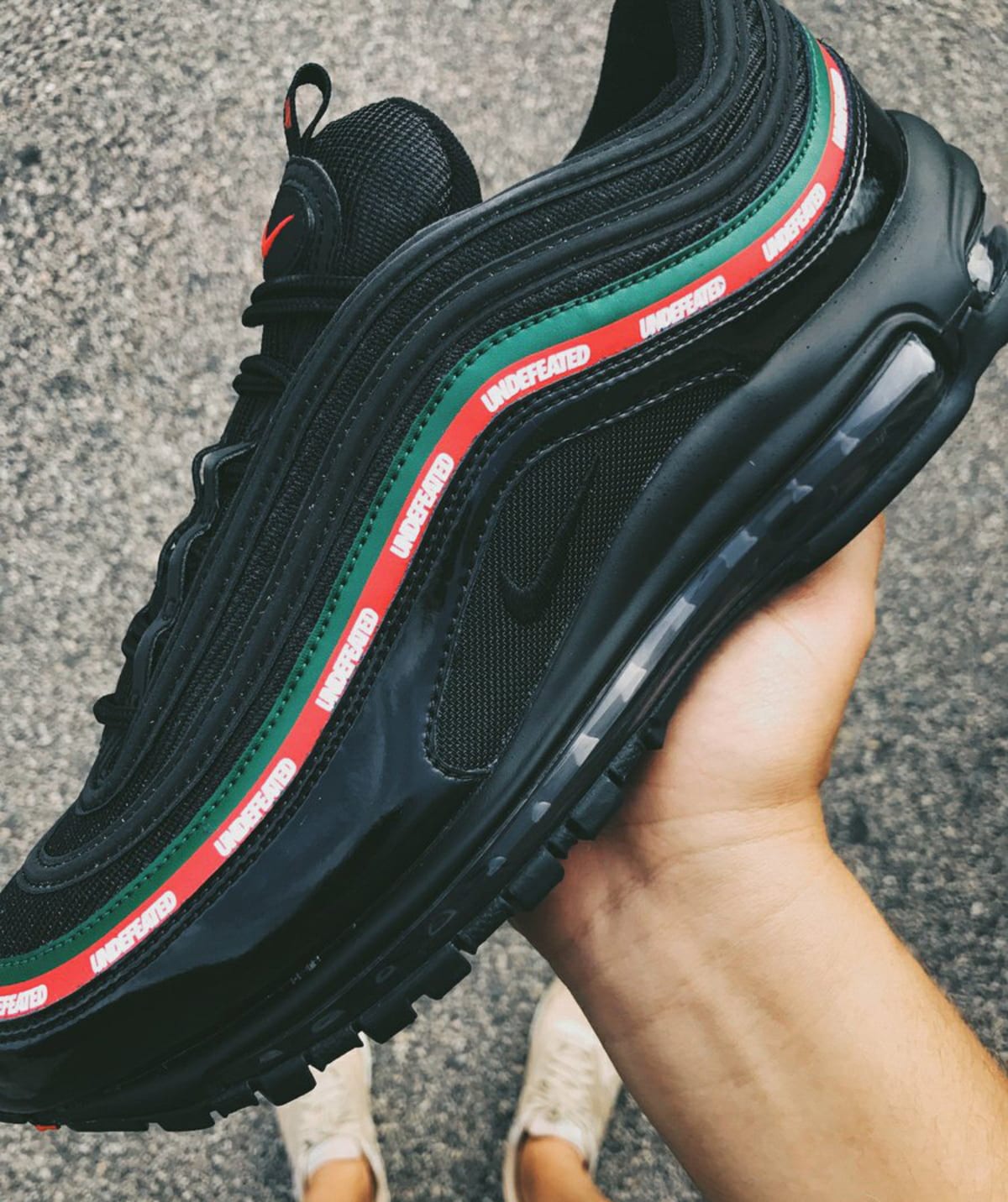 undefeated air max 97 on feet