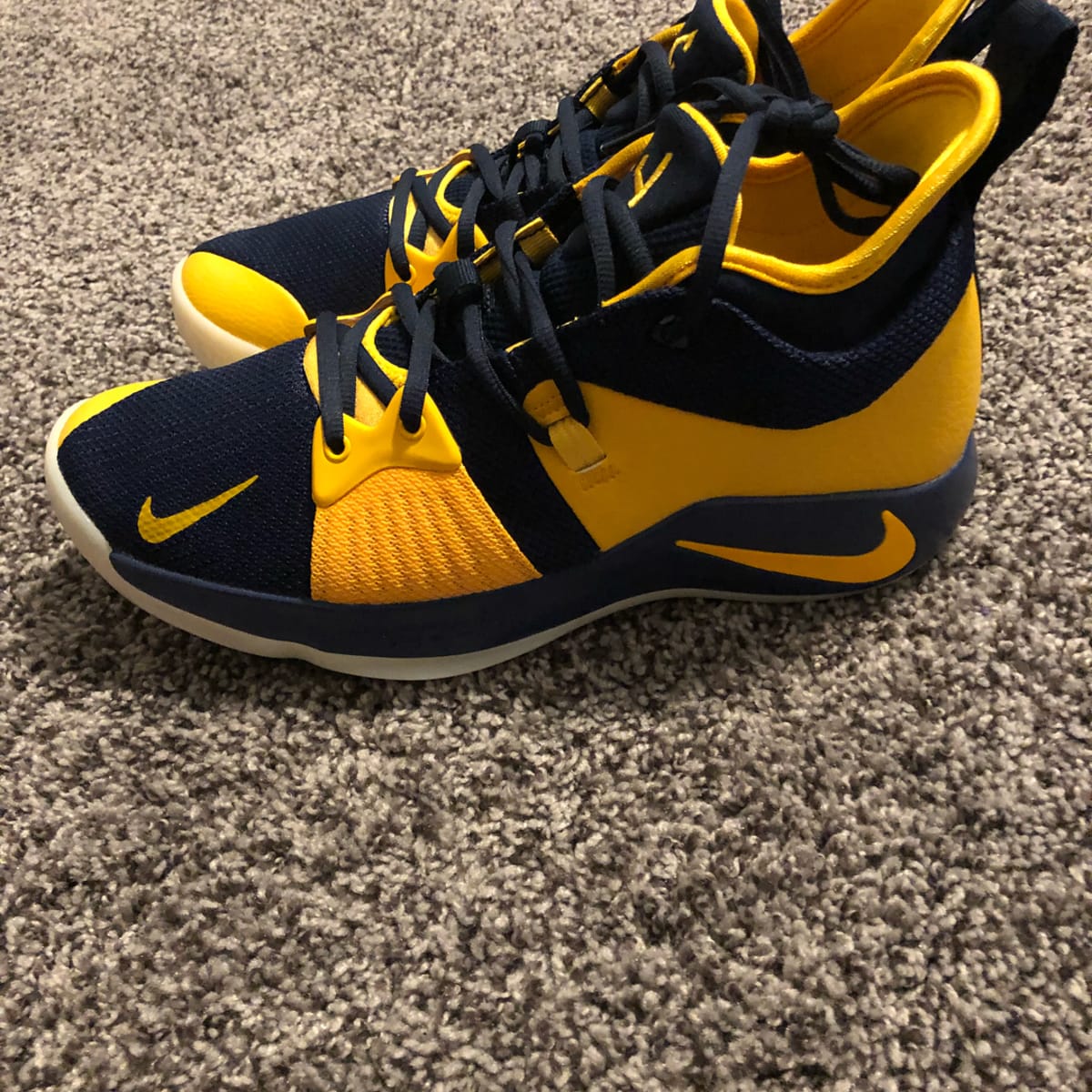 NIKEiD PG 2 Black University Gold - Nike By You NIKEiD PG 2 Designs ...