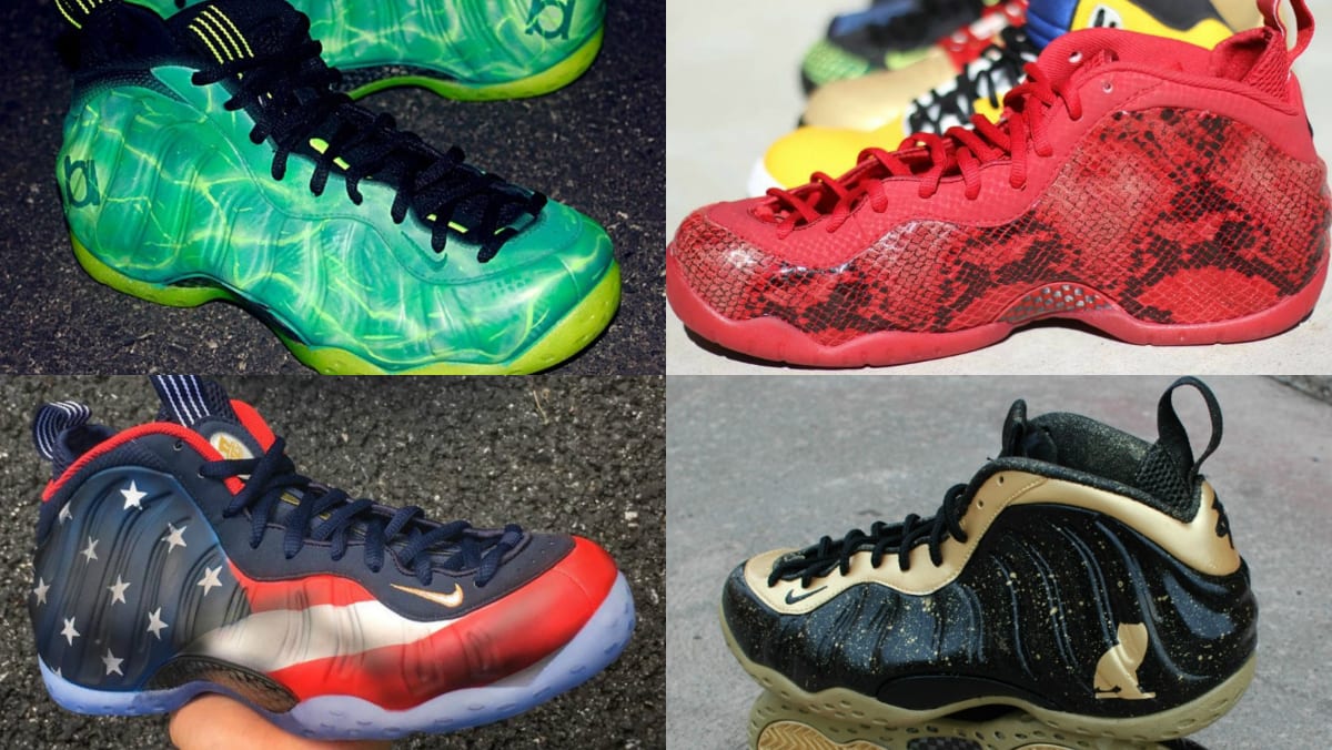 how to customize foamposites