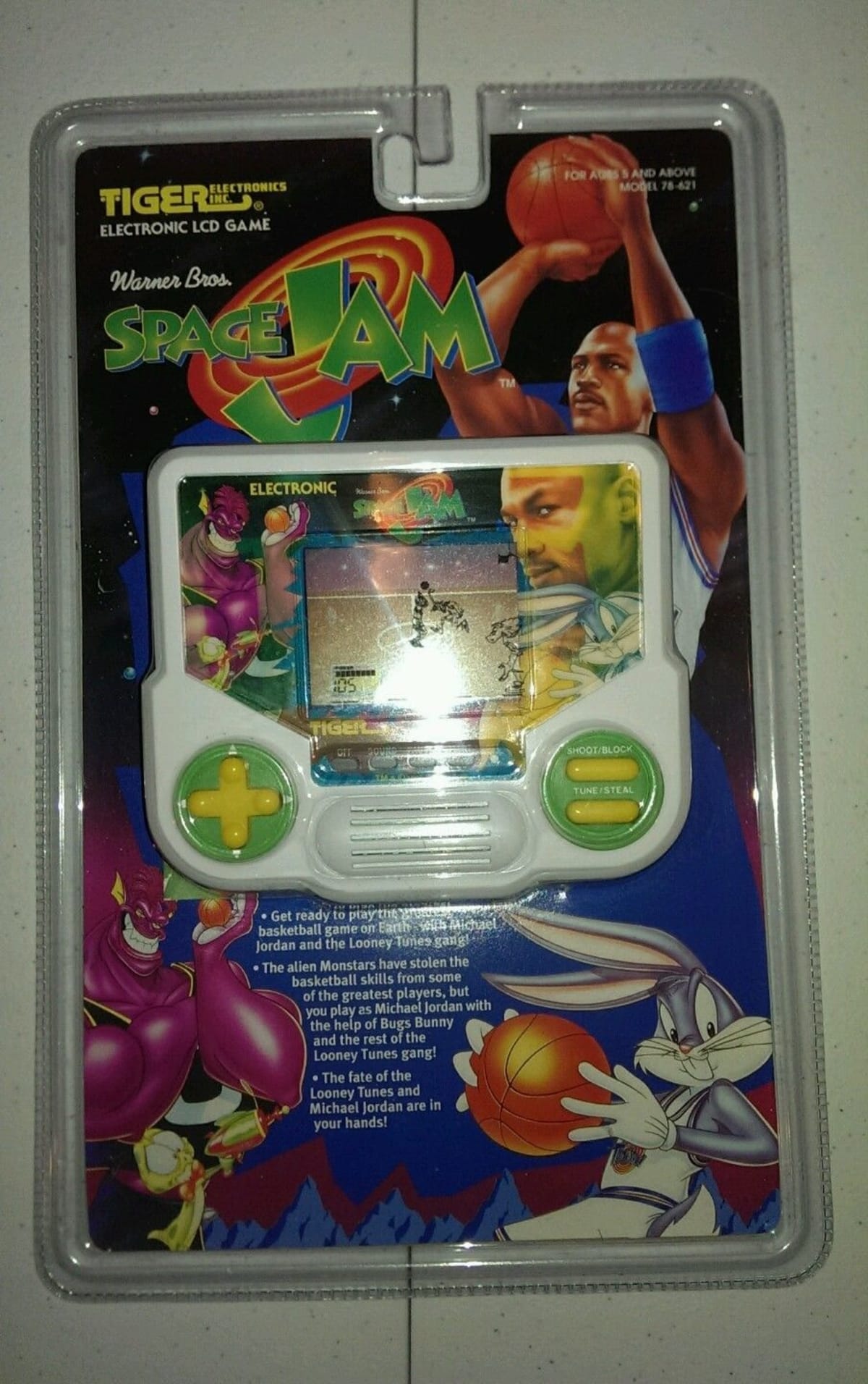 Space Jam Electronic LCD Game - Memorabilia from Michael 