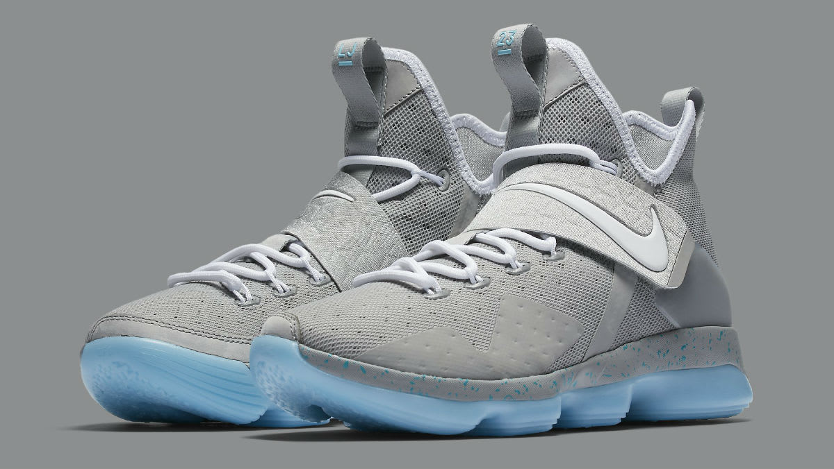  Nike LeBron 14 Mag  McFly Release Date 852405 005 Sole 