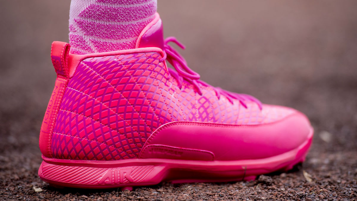 Air Jordan 12 Pink Mother's Day Baseball Cleats | Sole Collector