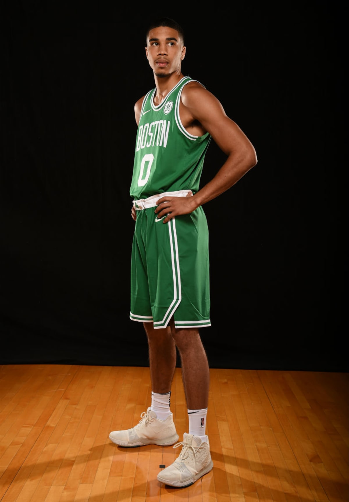 Jayson Tatum Nike Kyrie 3 Summer Pack - NBA Rookie Photo ...