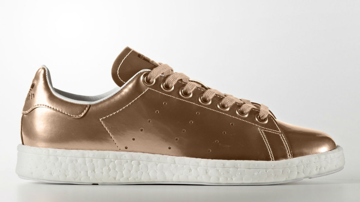 Adidas Stan Smith Boost Metallic Copper Silver BB0107 BB0108 | Sole ...