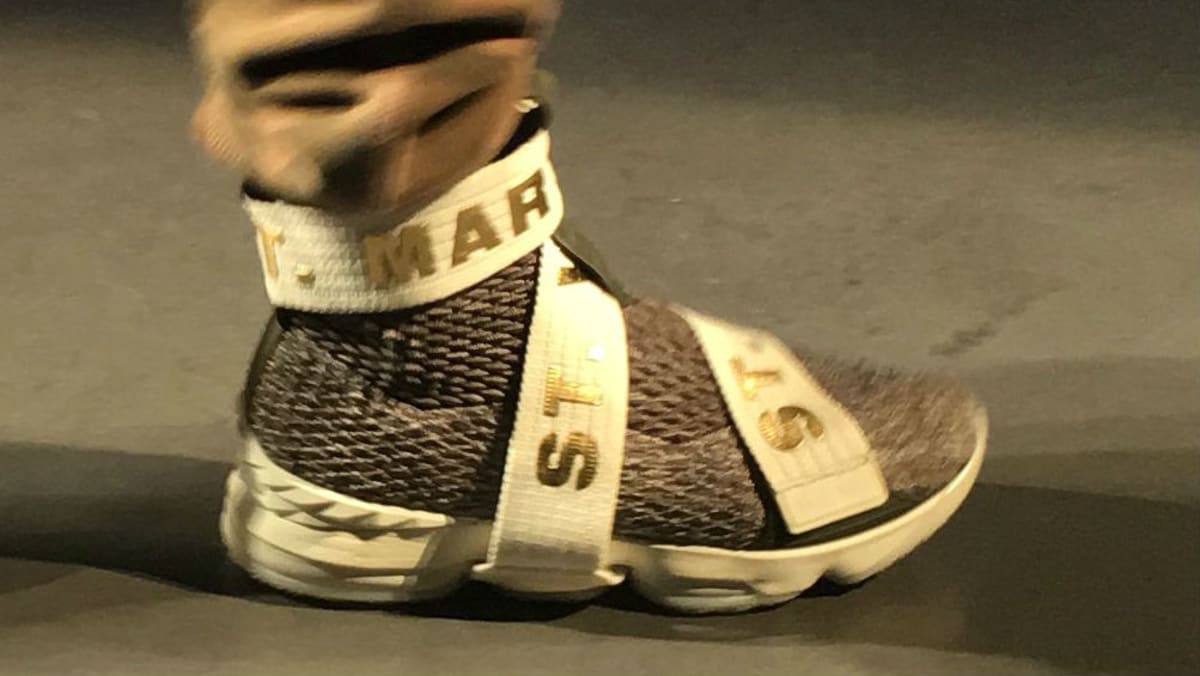 lebron with straps