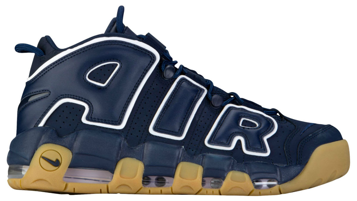 Nike Air More Uptempo Obsidian Gum Release Date 921948-400 | Sole 