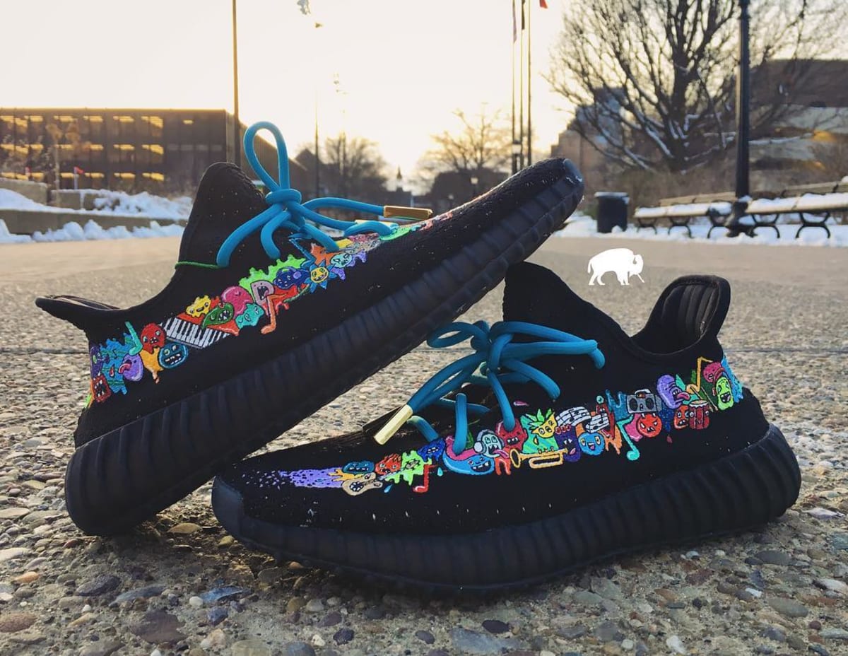 custom yeezys for kids