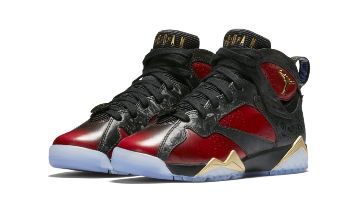 colorful jordan 7s