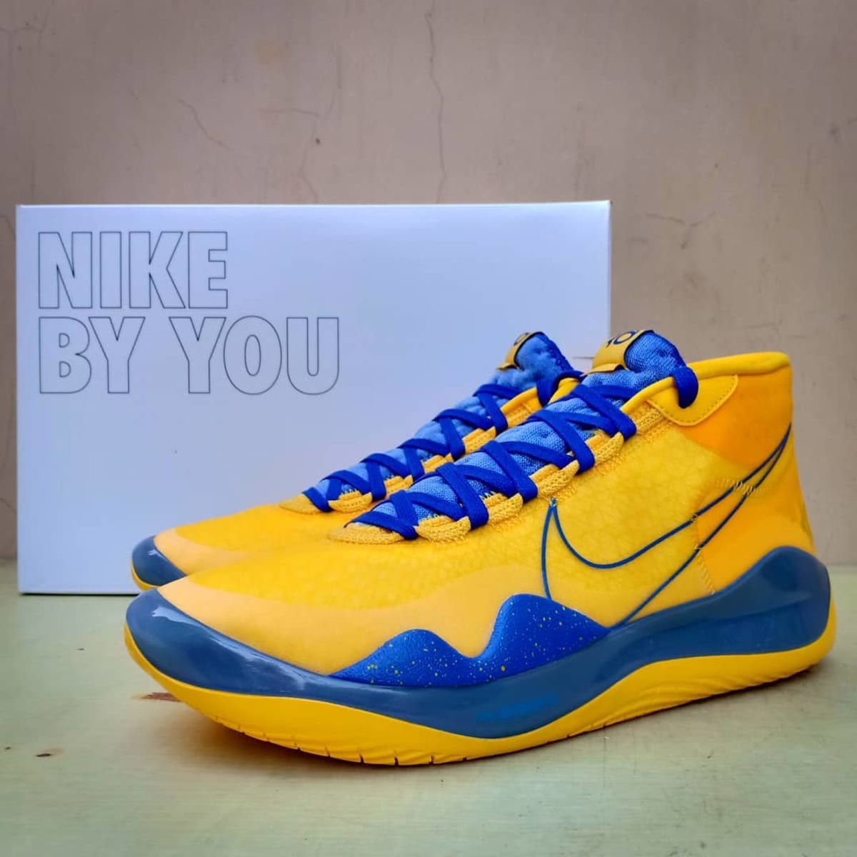 Nike By You KD 12 Warriors Nike KD 12 By You Designs Sole Collector