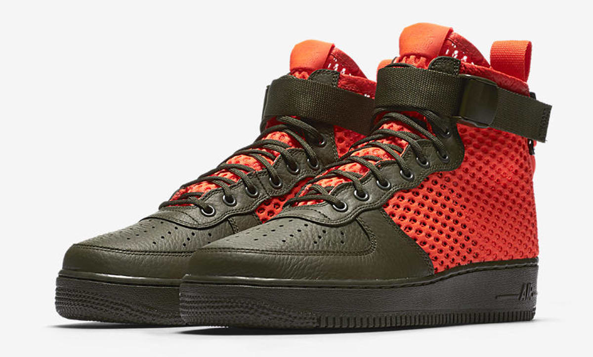 nike men's sf af1 mid basketball shoe