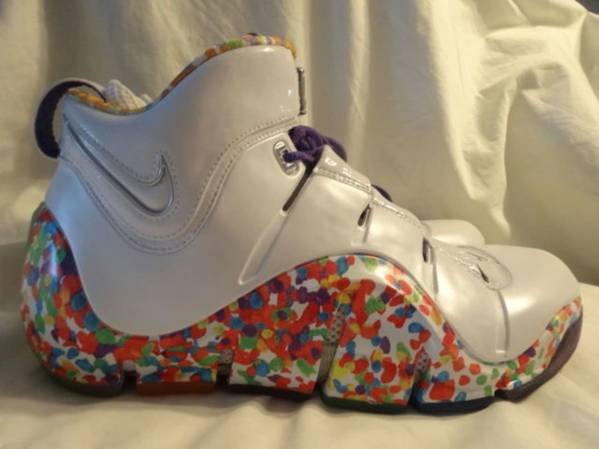 Nike Zoom LeBron 4 'Fruity Pebbles' Most Expensive Nike Ebay Sole