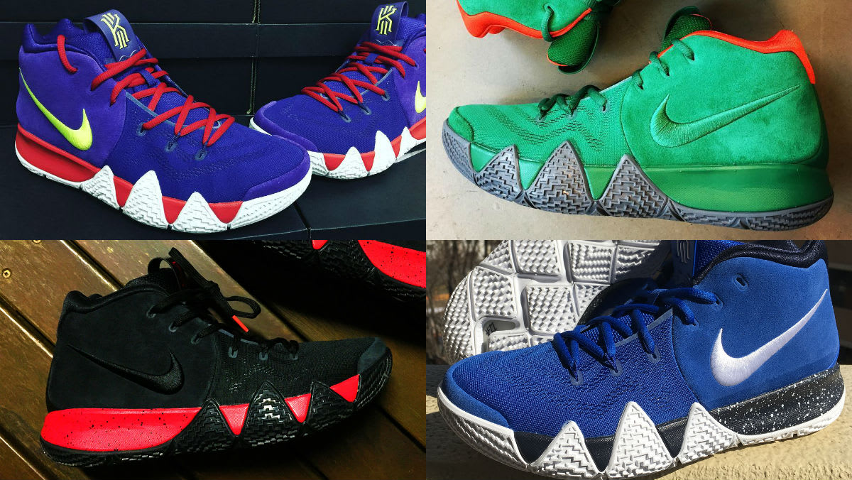 kyrie 4 shoes customize