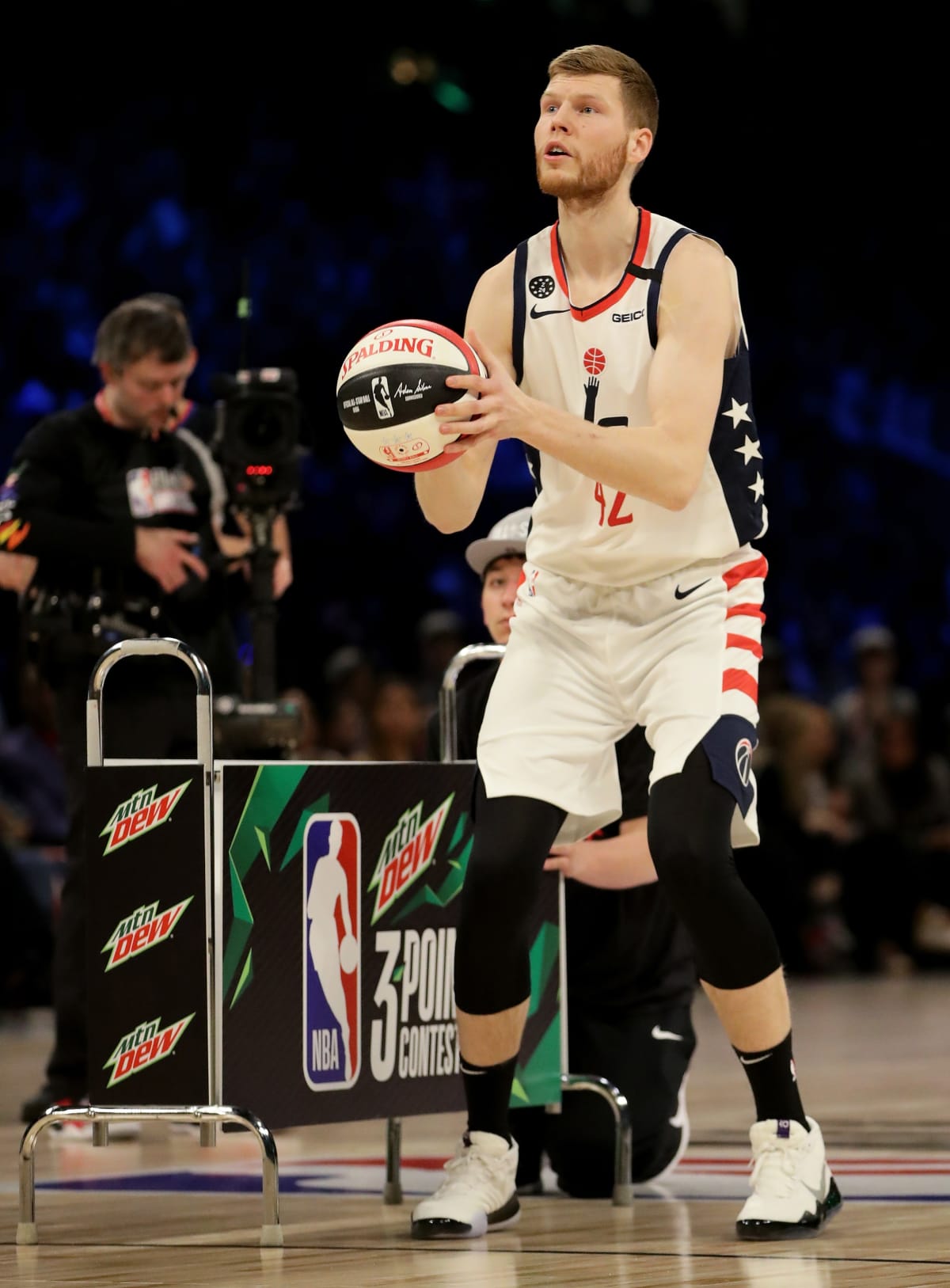 Davis Bertans NBA 3-Point Contest Sneakers - NBA 3-Point Contest