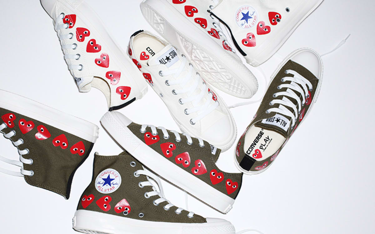 converse comme des garcons release date