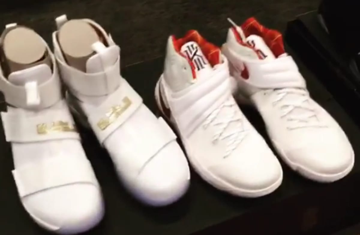 kyrie and lebron shoes
