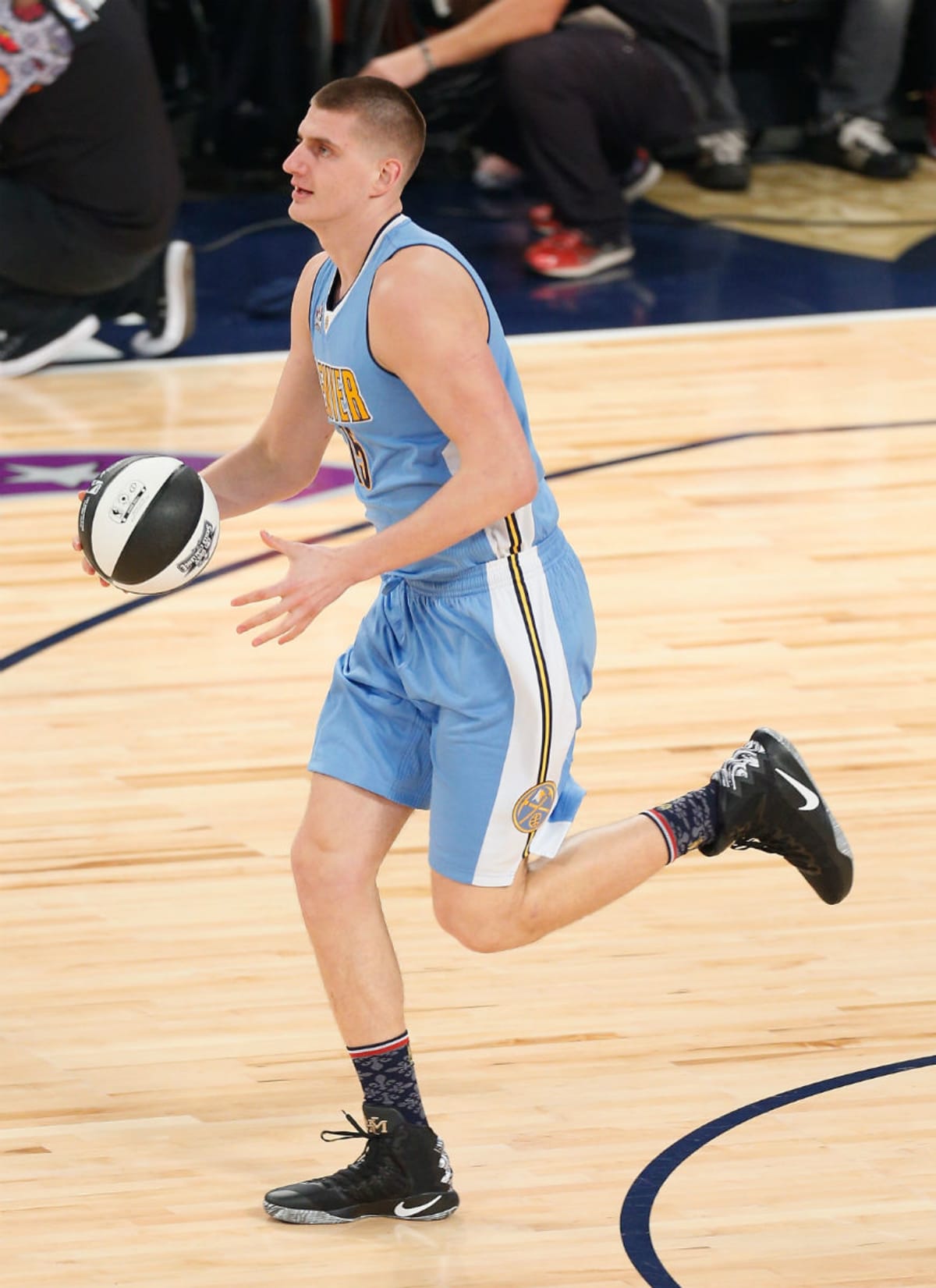 Nikola Jokic Nike Hyperdunk 2016 BHM PE NBA AllStar Saturday Night