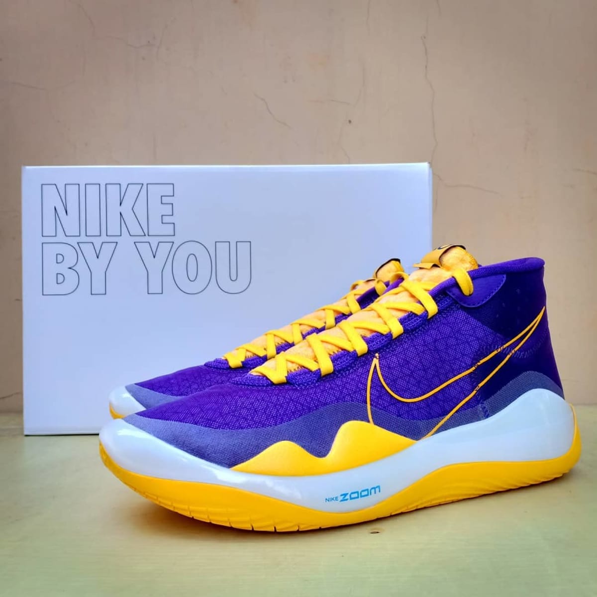 Nike By You KD 12 Lakers Nike KD 12 By You Designs Sole Collector