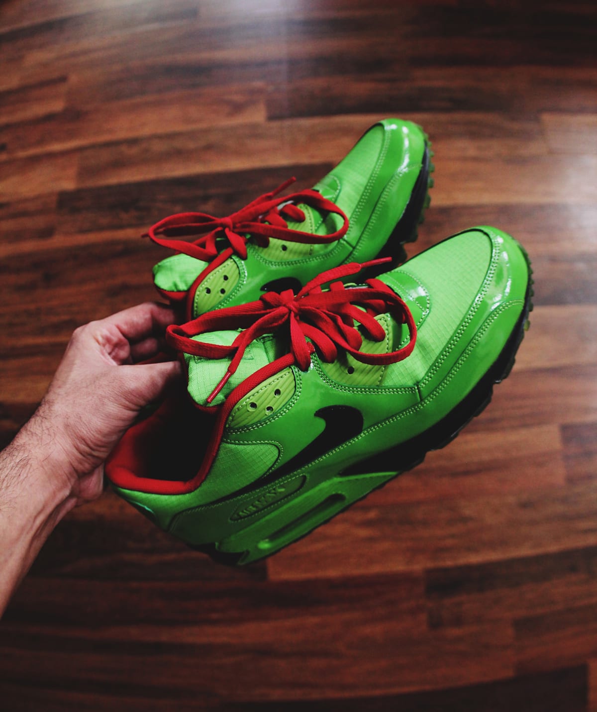 NIKEiD Air Max 90 Grinch - NIKEiD Kobe Grinch Designs | Sole Collector