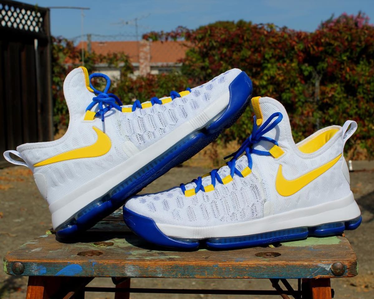 kd on the warriors