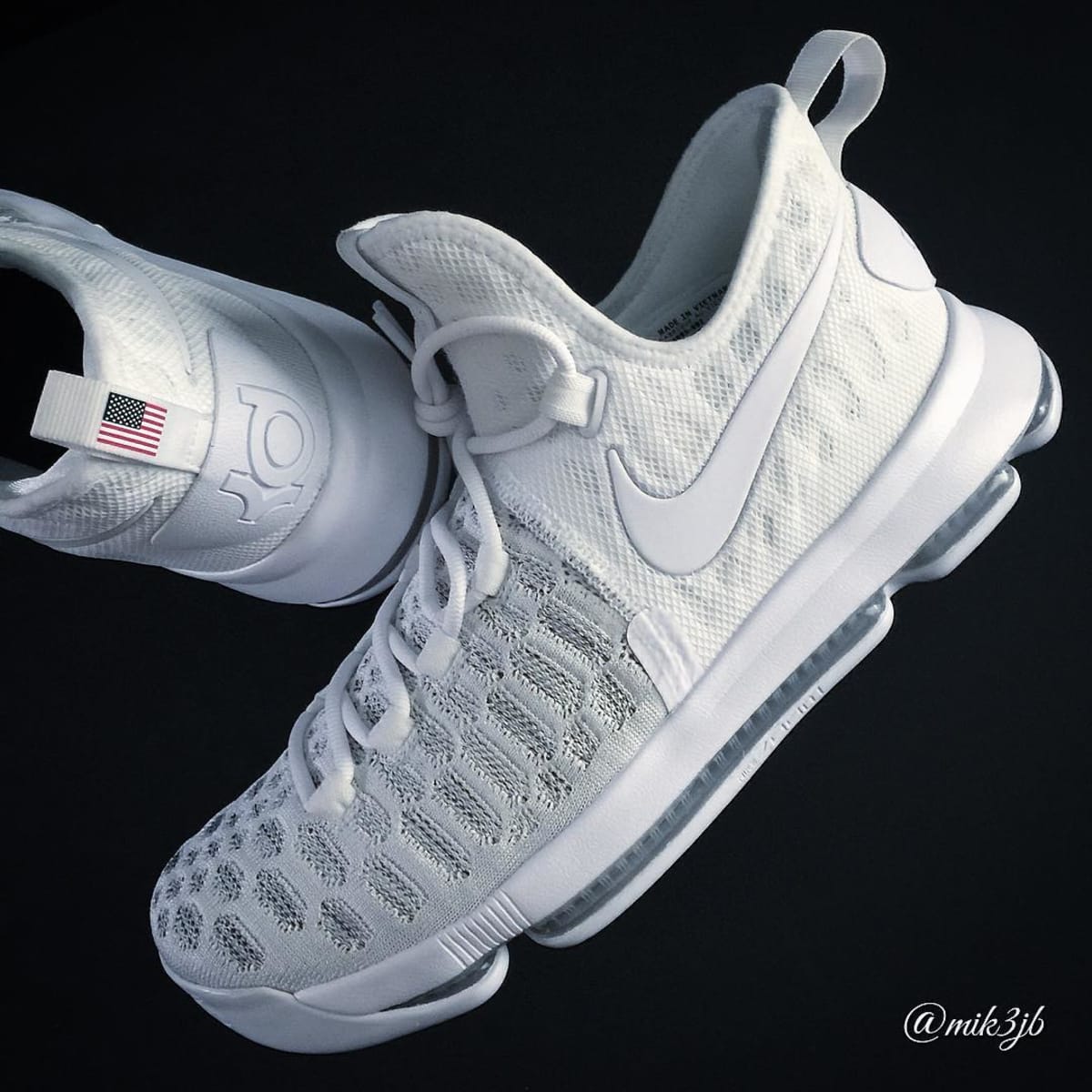 Nike iD KD 9 USA White - NIKEiD KD 9 Designs | Sole Collector