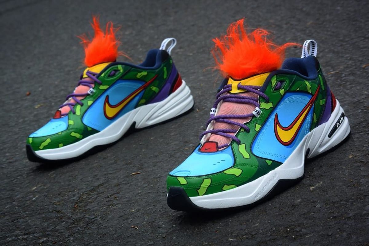 Nike Air Monarch Chuckie Finster Custom - Nike Monarch Customs | Sole ...