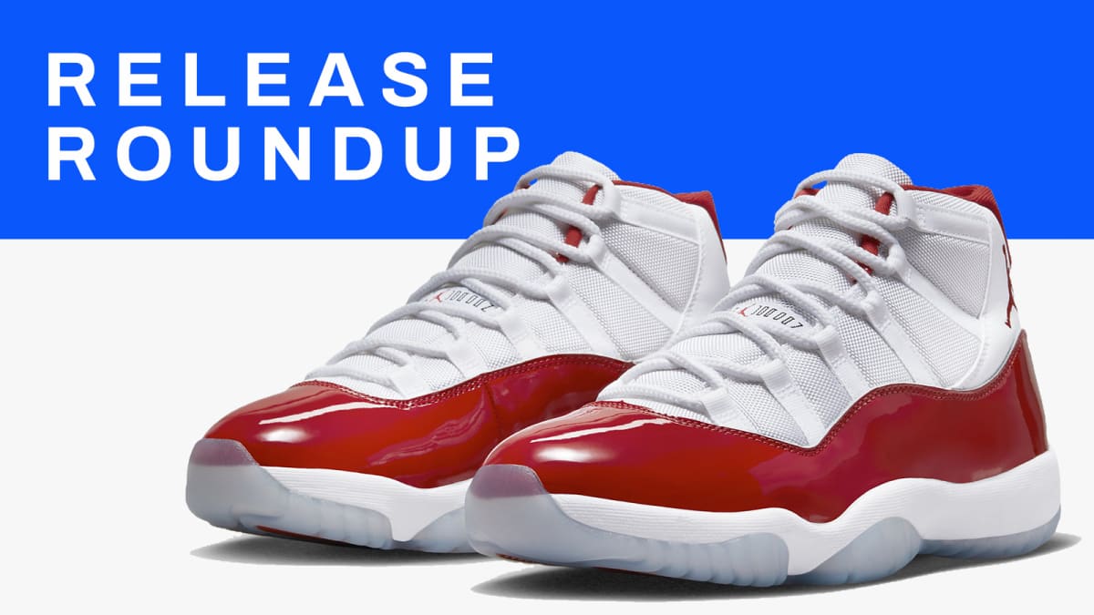 Sneaker Release Guide 12/6/22 'Varsity Red' Air Jordan 11, NOCTA AF1