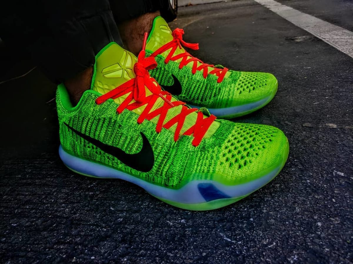 kobe shoes the grinch