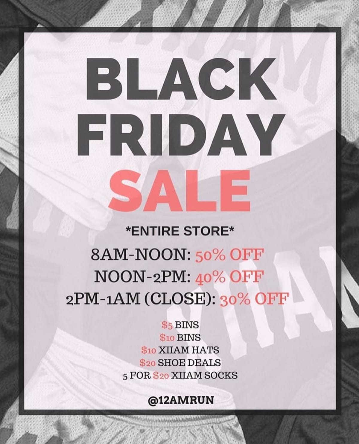 Black Friday Sneaker Sales 2017 12AM Run Black Friday Sneaker Sales