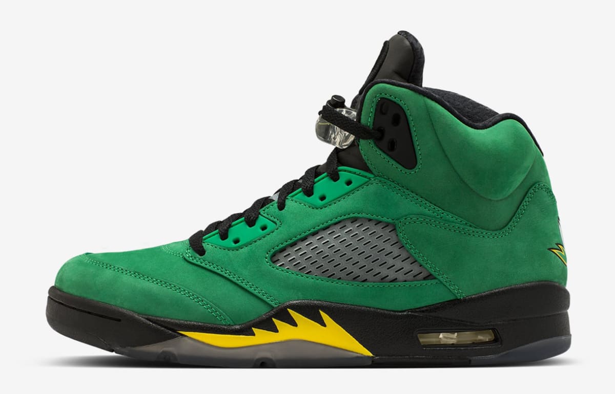 Oregon Ducks Air Jordan 5 - Oregon Ducks Air Jordans ...